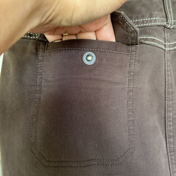 Cabela's Skirt Brown Knee Length Straight - Picture 5 of 6